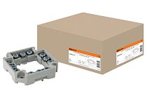 Клеммник для распаячных и установочных коробок с шагом 60мм, IP20, TDM Клеммник для распаячных и установочных коробок с шагом 60мм, IP20, TDM