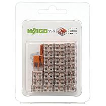 Клеммы WAGO 221-412/25 в блистерной упаковке 25шт Клеммы WAGO 221-412/25 в блистерной упаковке 25шт