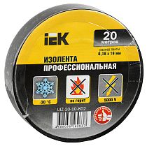 Изолента ПВХ 0,18х19 мм черная 20 метров IEK Изолента ПВХ 0,18х19 мм черная 20 метров IEK