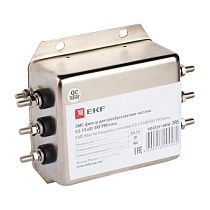 ЭМС-фильтры для преобразователя частоты 0,75-1,5 кВт EKF ЭМС-фильтры для преобразователя частоты 0,75-1,5 кВт EKF