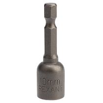 Ключ-насадка 10х48 мм, 1/4" магнитная (упак. 20 шт.) REXANT Ключ-насадка 10х48 мм, 1/4" магнитная (упак. 20 шт.) REXANT