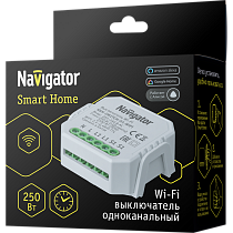 Переключатель умный NSH-SWITCH-01-WiFi Smart Home Navigator Переключатель умный NSH-SWITCH-01-WiFi Smart Home Navigator